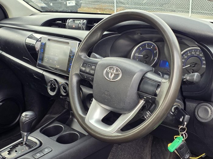 2016 Toyota Hilux SR GUN126R 4X4 Dual Range Glacier White