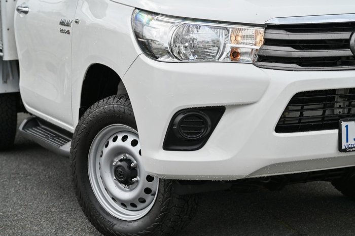 2016 Toyota Hilux SR GUN126R 4X4 Dual Range Glacier White