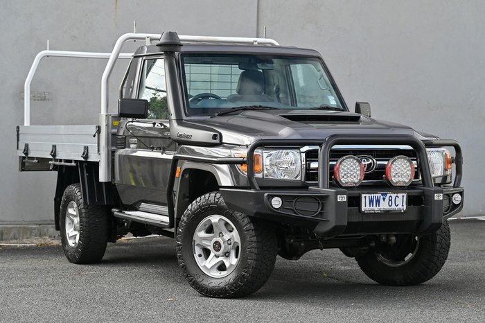 2022 Toyota Landcruiser GXL VDJ79R 4X4 Dual Range Graphite
