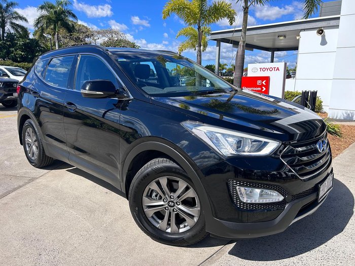 2014 Hyundai Santa Fe Active DM2 MY15 4X4 On Demand Phantom Black