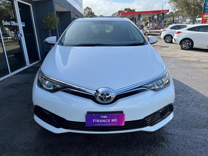 2018 Toyota Corolla Ascent ZRE182R Glacier White
