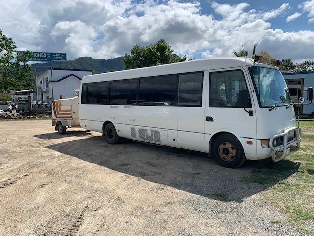 2007 Mitsubishi Rosa 24 Seater Bus And Trailer