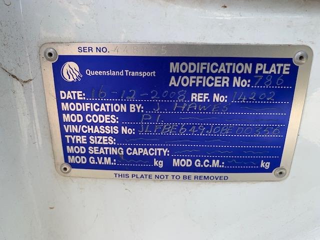 2007 Mitsubishi Rosa 24 Seater Bus And Trailer