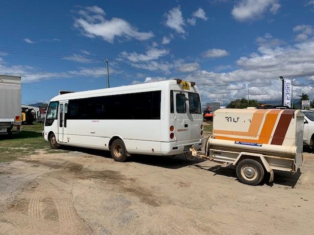 2007 Mitsubishi Rosa 24 Seater Bus And Trailer