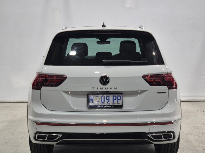 2024 Volkswagen Tiguan 162TSI R-Line 5N MY24 Four Wheel Drive Pure White