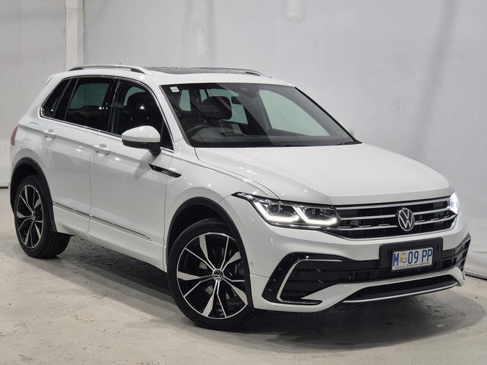 2024 Volkswagen Tiguan 162TSI R-Line 5N MY24 Four Wheel Drive Pure White