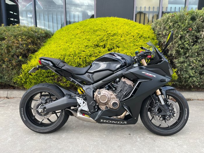 2021 Honda CBR650R Black