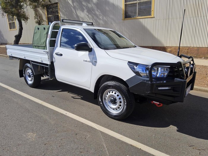 2023 Toyota Hilux Workmate Hi-Rider GUN135R 4x2 Glacier White