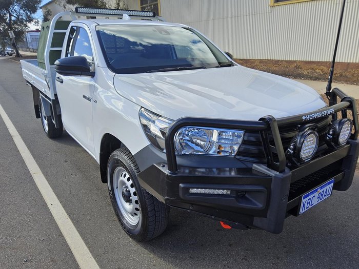2023 Toyota Hilux Workmate Hi-Rider GUN135R 4x2 Glacier White