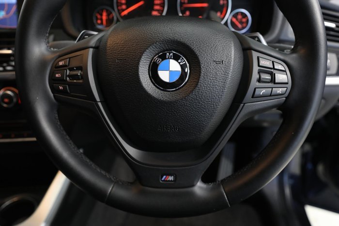 2013 BMW X3 xDrive30d F25 MY13.5 4X4 Constant Deep Sea Blue