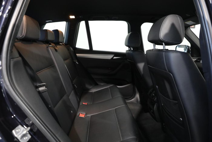 2013 BMW X3 xDrive30d F25 MY13.5 4X4 Constant Deep Sea Blue