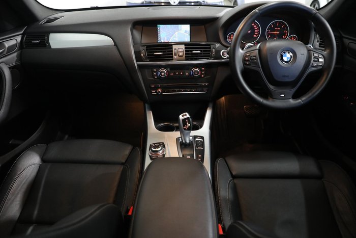 2013 BMW X3 xDrive30d F25 MY13.5 4X4 Constant Deep Sea Blue