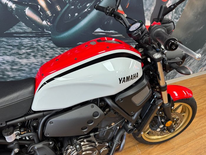 2020 Yamaha XSR700 WHITE/RED