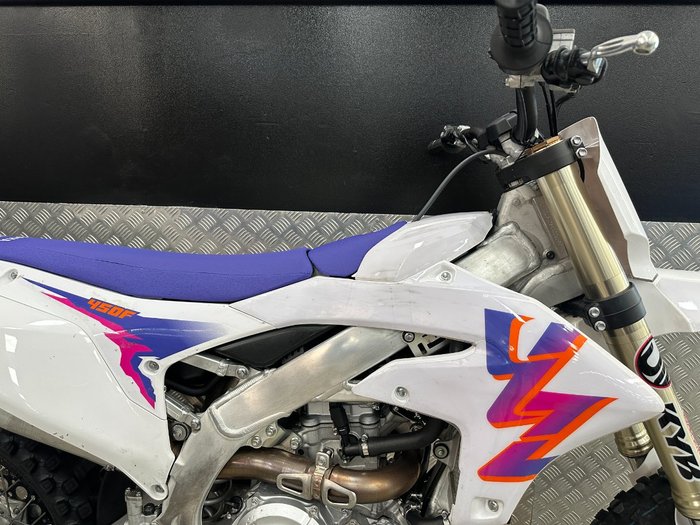 2024 Yamaha YZ450F WHITE