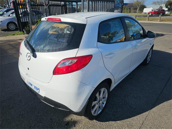 2013 Mazda 2 Neo DE Series 2 MY13 Crystal White Pearl