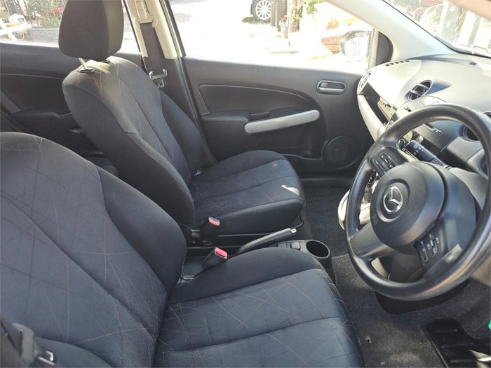 2013 Mazda 2 Neo DE Series 2 MY13 Crystal White Pearl
