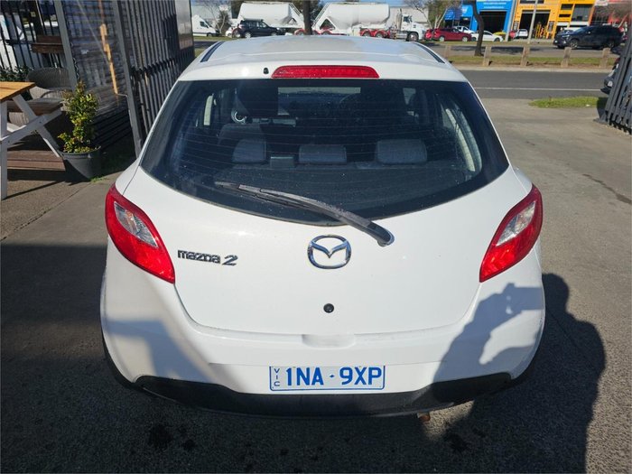 2013 Mazda 2 Neo DE Series 2 MY13 Crystal White Pearl