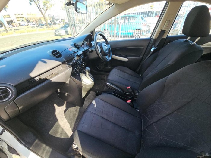 2013 Mazda 2 Neo DE Series 2 MY13 Crystal White Pearl