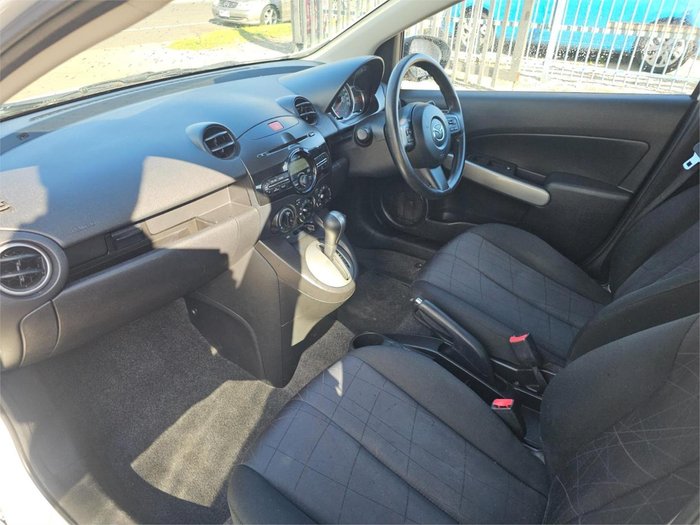 2013 Mazda 2 Neo DE Series 2 MY13 Crystal White Pearl
