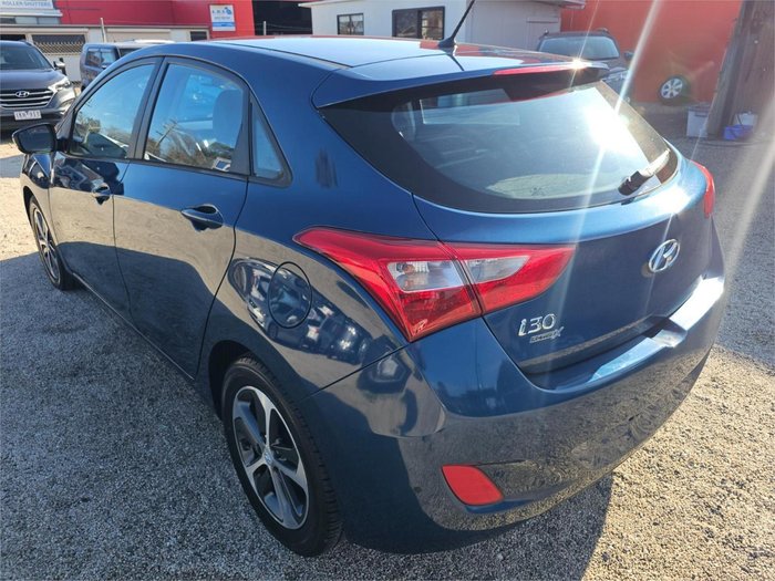 2015 Hyundai i30 Active X GD3 Series II MY16 Blue