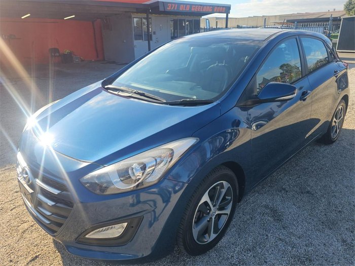 2015 Hyundai i30 Active X GD3 Series II MY16 Blue