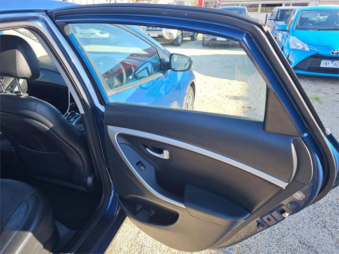 2015 Hyundai i30 Active X GD3 Series II MY16 Blue
