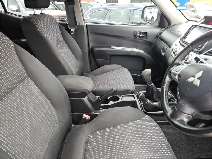 2015 Mitsubishi Triton GLX-R MN MY15 4X4 Dual Range Cool Silver
