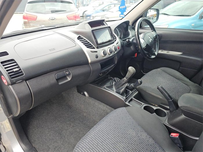2015 Mitsubishi Triton GLX-R MN MY15 4X4 Dual Range Cool Silver