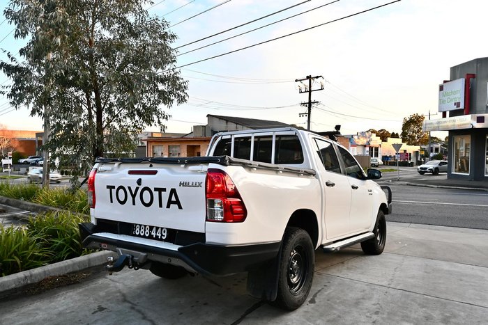 2021 Toyota Hilux SR GUN126R 4X4 Dual Range Glacier White