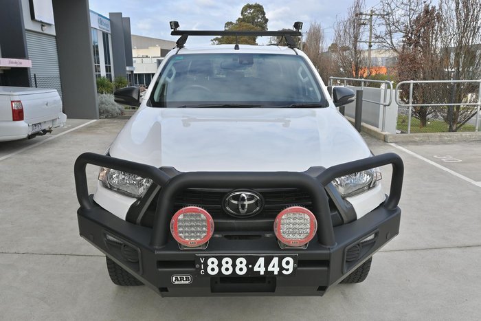2021 Toyota Hilux SR GUN126R 4X4 Dual Range Glacier White