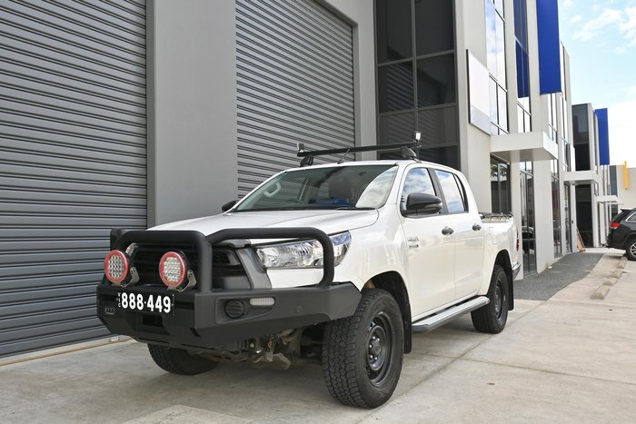 2021 Toyota Hilux SR GUN126R 4X4 Dual Range Glacier White