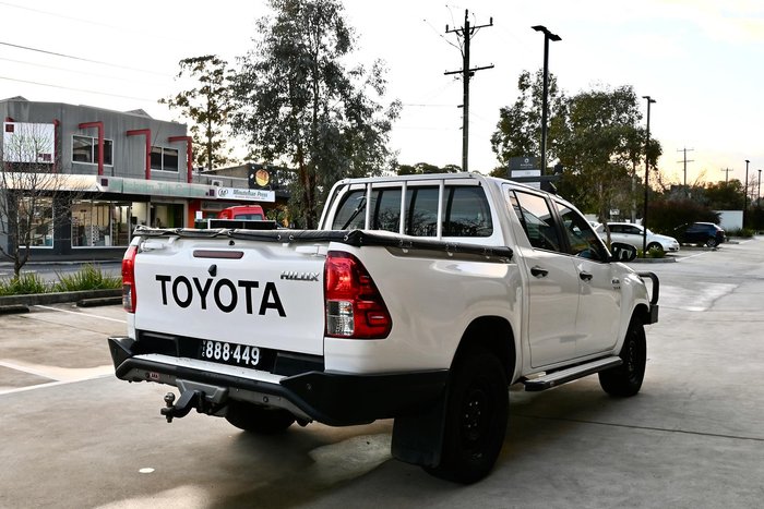 2021 Toyota Hilux SR GUN126R 4X4 Dual Range Glacier White