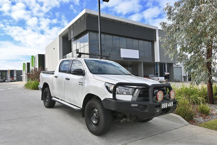 2021 Toyota Hilux SR GUN126R 4X4 Dual Range Glacier White