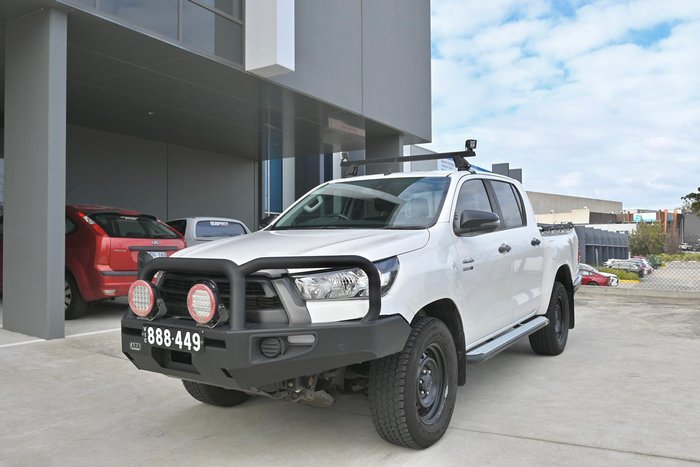 2021 Toyota Hilux SR GUN126R 4X4 Dual Range Glacier White