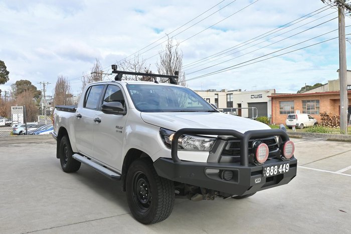 2021 Toyota Hilux SR GUN126R 4X4 Dual Range Glacier White