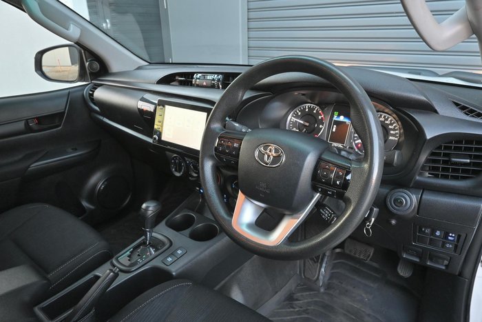 2021 Toyota Hilux SR GUN126R 4X4 Dual Range Glacier White