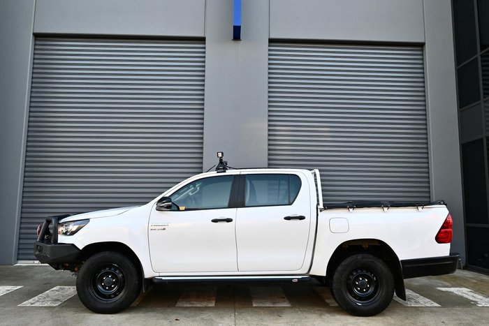 2021 Toyota Hilux SR GUN126R 4X4 Dual Range Glacier White