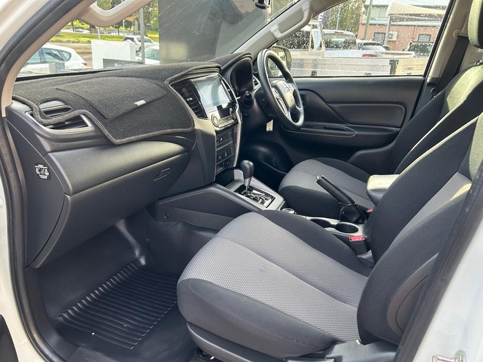 2021 Mitsubishi Triton GLX+ MR MY21 4X4 Dual Range White