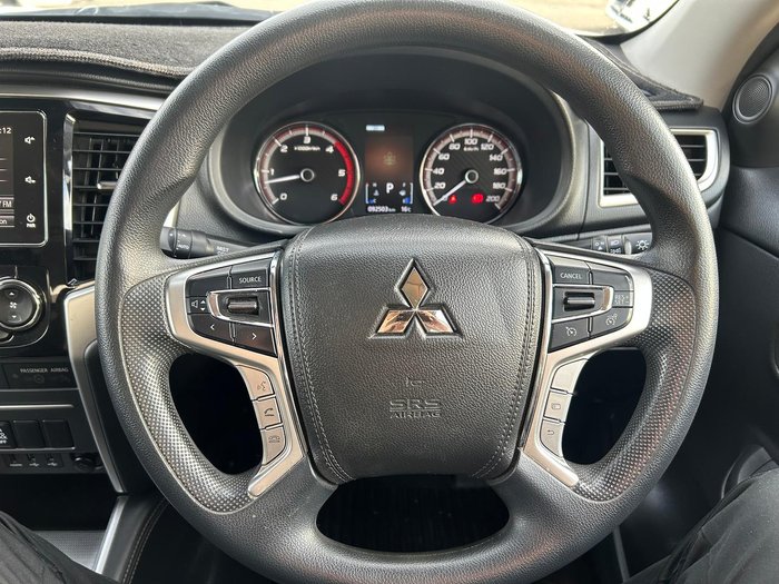 2021 Mitsubishi Triton GLX+ MR MY21 4X4 Dual Range White