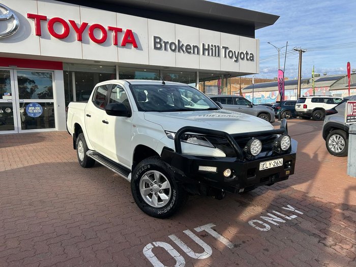 2021 Mitsubishi Triton GLX+ MR MY21 4X4 Dual Range White