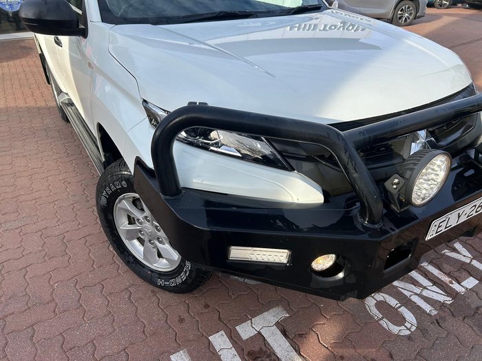2021 Mitsubishi Triton GLX+ MR MY21 4X4 Dual Range White