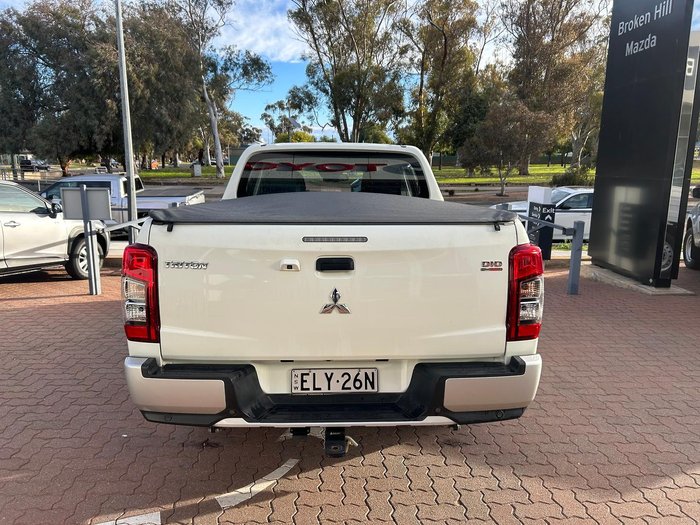 2021 Mitsubishi Triton GLX+ MR MY21 4X4 Dual Range White