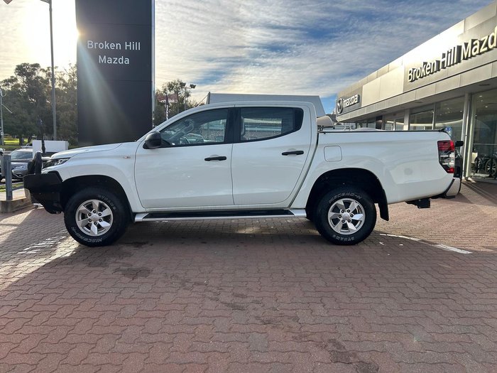 2021 Mitsubishi Triton GLX+ MR MY21 4X4 Dual Range White