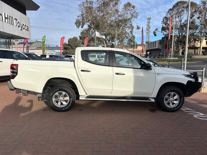 2021 Mitsubishi Triton GLX+ MR MY21 4X4 Dual Range White