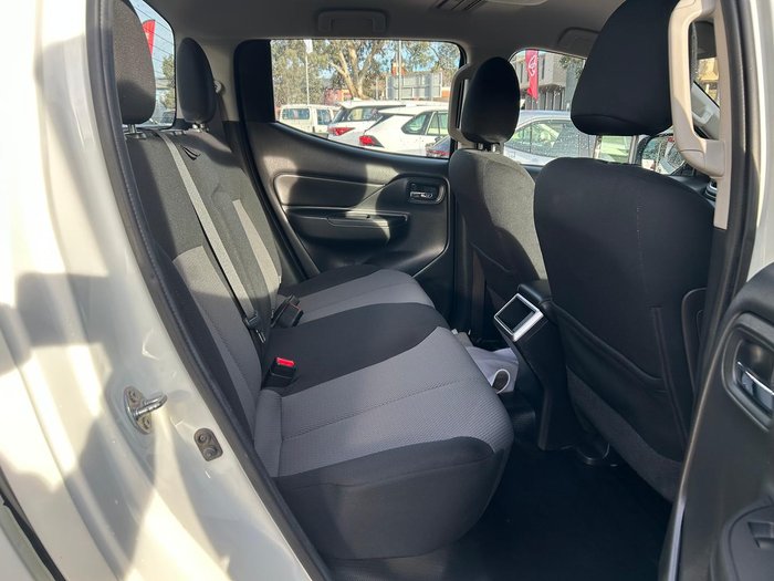 2021 Mitsubishi Triton GLX+ MR MY21 4X4 Dual Range White