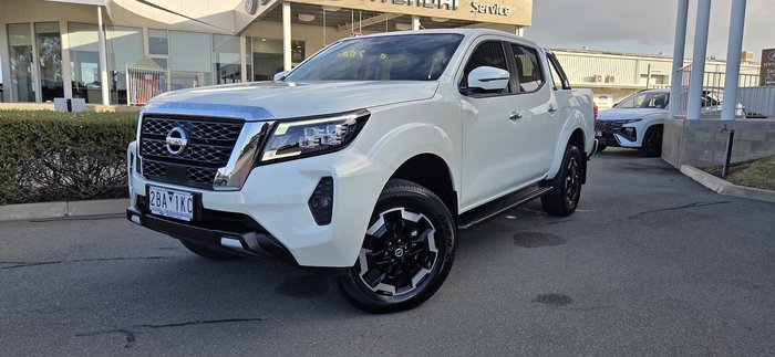 2024 Nissan Navara ST-X D23 MY24 4X4 Dual Range White Pearl