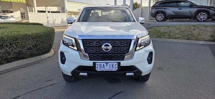 2024 Nissan Navara ST-X D23 MY24 4X4 Dual Range White Pearl