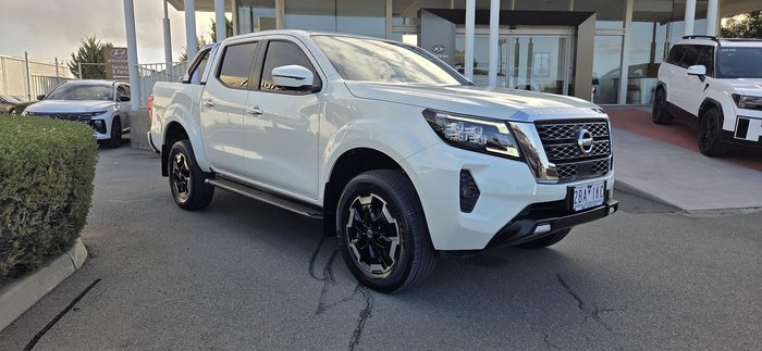 2024 Nissan Navara ST-X D23 MY24 4X4 Dual Range White Pearl