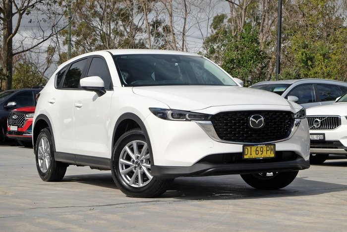 2024 Mazda CX-5 G20 Maxx KF Series Rhodium White