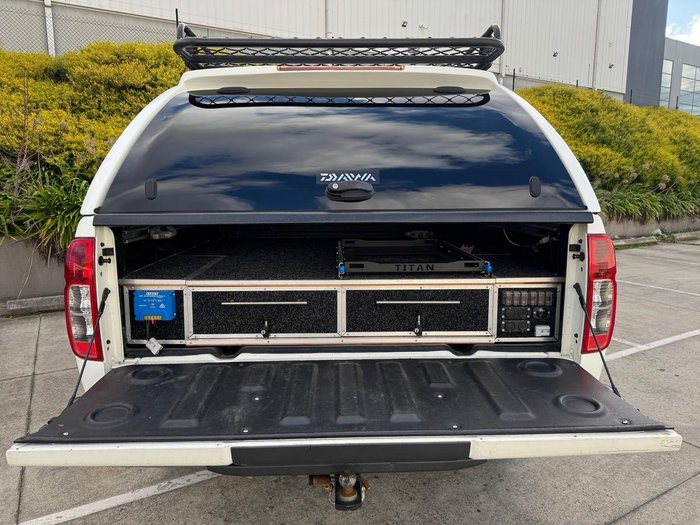 2012 Nissan Navara ST D40 Series 6 4X4 Dual Range Arctic White